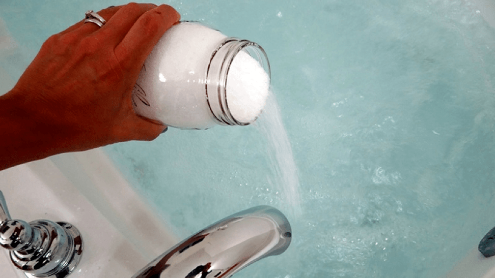 Soda bath for penis enlargement