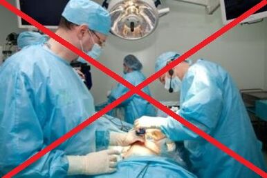 Increase a member without surgery