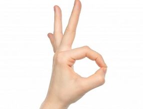 Jelqing finger ring for penis enlargement