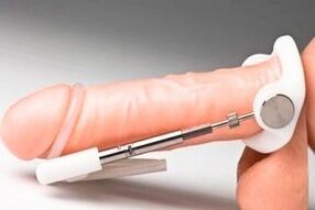 Extender for penis enlargement