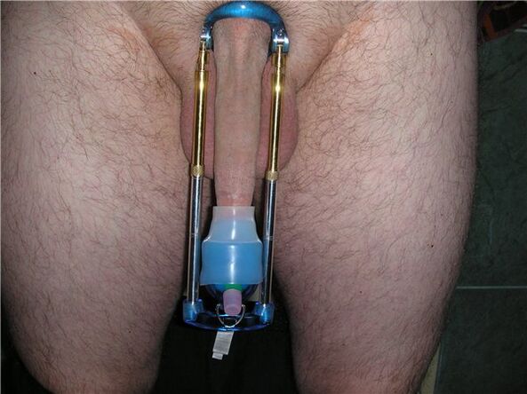 Extender for penis enlargement