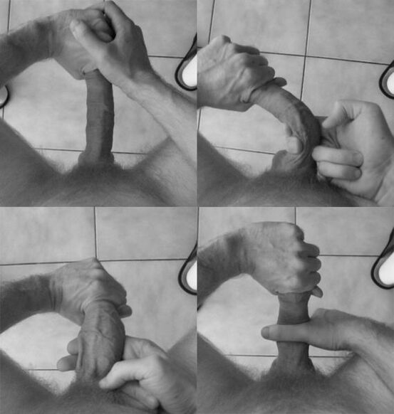 Penis lengthening massage